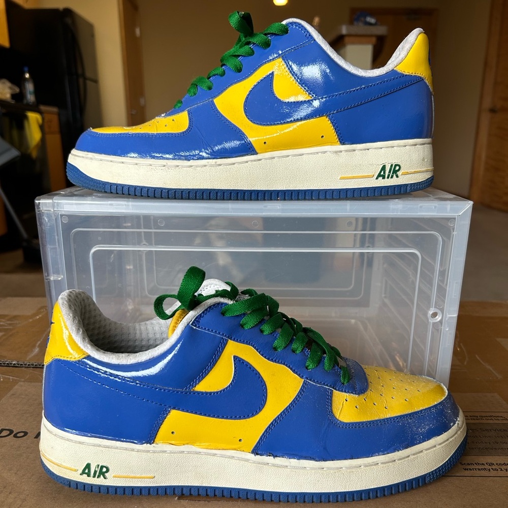 Size 12 - Nike Air Force 1 Premium Brazil World Cup